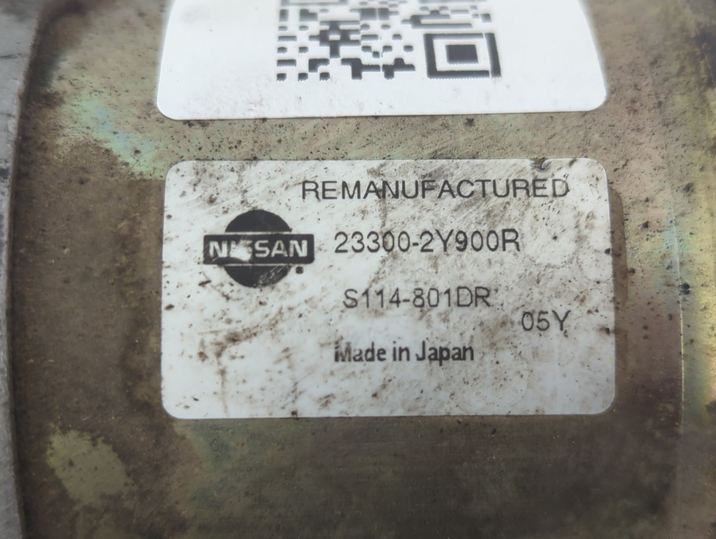 1995-1996 Nissan Maxima Car Starter Motor Solenoid OEM P/N:23300-2Y900R Fits Fits 1995 1996 OEM Used Auto Parts - Oemusedautoparts1.com