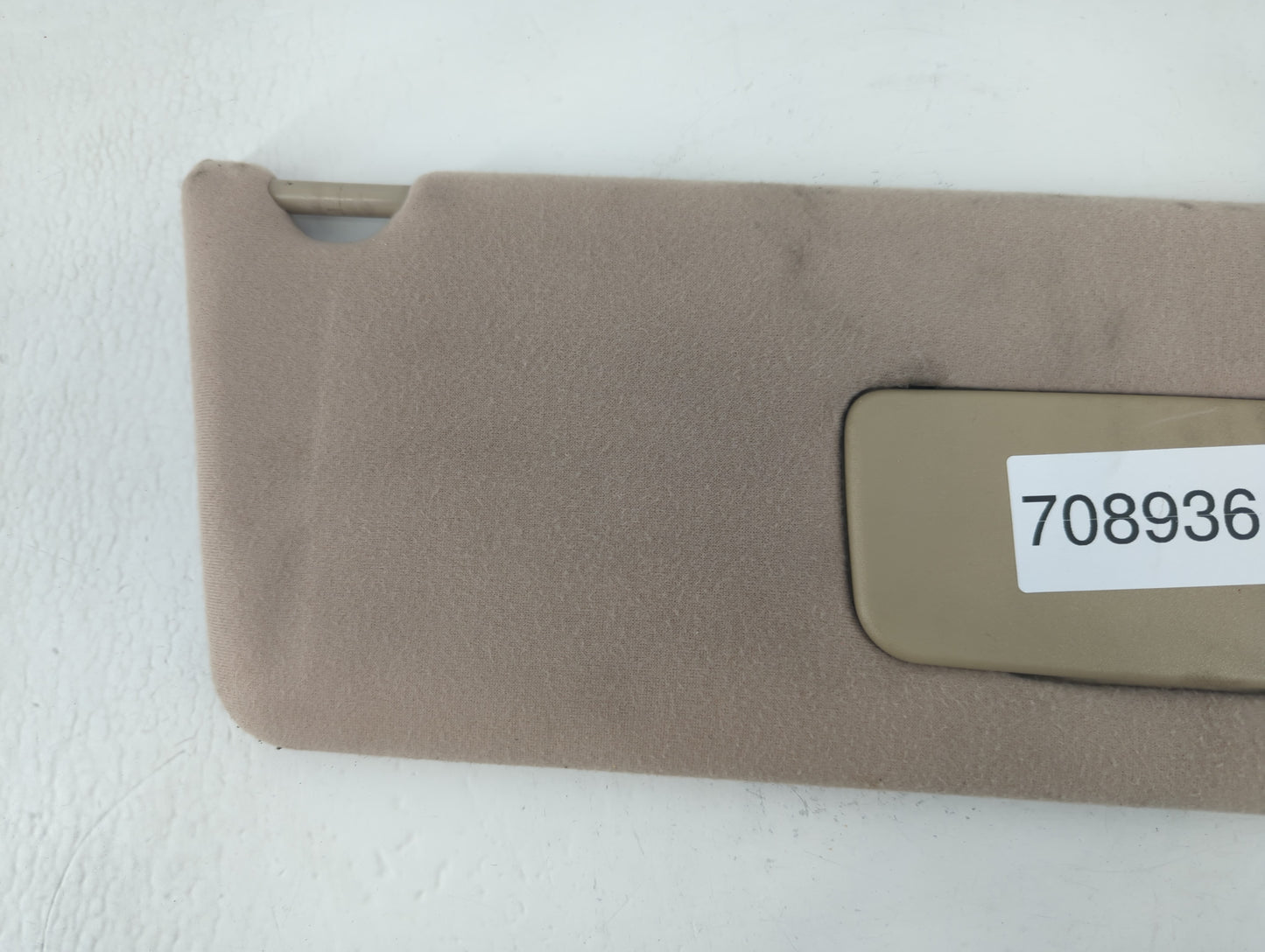 2005-2006 Toyota Camry Sun Visor Shade Replacement Passenger Right Mirror Fits Fits 2005 2006 OEM Used Auto Parts - Oemusedautoparts1.com