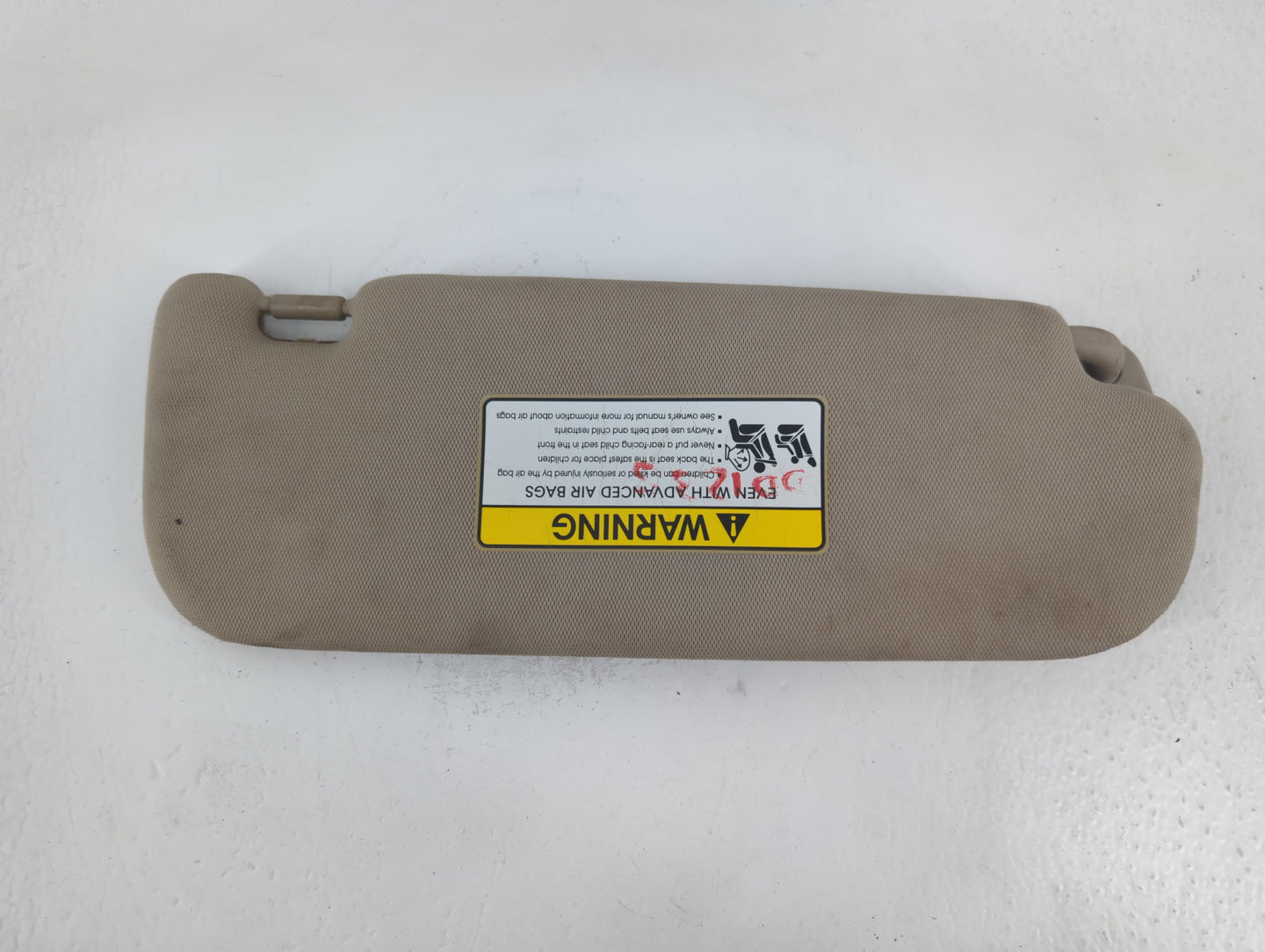 2011-2016 Kia Optima Sun Visor Shade Replacement Driver Left Mirror Fits Fits 2011 2012 2013 2014 2015 2016 OEM Used Auto Parts - Oemusedautoparts1.com