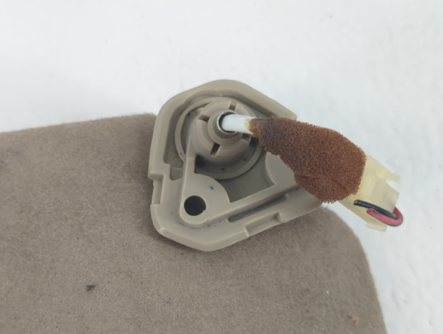 2003-2004 Infiniti G35 Sun Visor Shade Replacement Passenger Right Mirror Fits Fits 2003 2004 OEM Used Auto Parts - Oemusedautoparts1.com