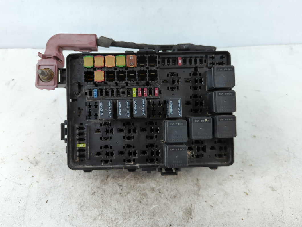 2012-2014 Chrysler 300 Fusebox Fuse Box Panel Relay Module P/N:P68081202AC Fits Fits 2012 2013 2014 OEM Used Auto Parts