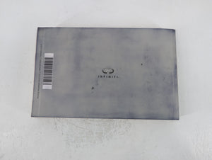 2011 Infiniti G20 Owners Manual Book Guide P/N:OM1E 0V36U1 OEM Used Auto Parts