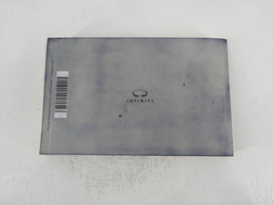 2011 Infiniti G20 Owners Manual Book Guide P/N:OM1E 0V36U1 OEM Used Auto Parts