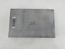 2011 Infiniti G20 Owners Manual Book Guide P/N:OM1E 0V36U1 OEM Used Auto Parts