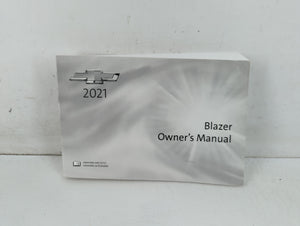 2021 Chevrolet Blazer Owners Manual Book Guide P/N:84580873 B OEM Used Auto Parts