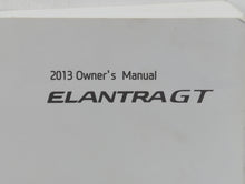 2013 Hyundai Elantra Gt Owners Manual Book Guide P/N:DA50-EU34I OEM Used Auto Parts