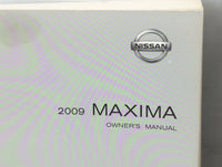 2009 Nissan Maxima Owners Manual Book Guide P/N:OM9E-0A35U0 OEM Used Auto Parts - Oemusedautoparts1.com