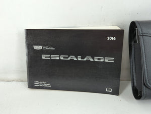 2016 Cadillac Escalade Owners Manual Book Guide P/N:23133525 B OEM Used Auto Parts