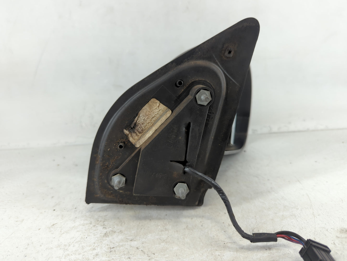 2007-2017 Jeep Compass Passenger Right Side View Manual Door Mirror Black - Oemusedautoparts1.com