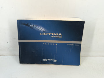 2011 Kia Optima Owners Manual Book Guide P/N:A4U0-EU18G OEM Used Auto Parts - Oemusedautoparts1.com