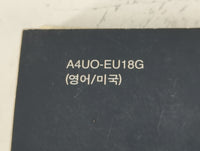 2011 Kia Optima Owners Manual Book Guide P/N:A4U0-EU18G OEM Used Auto Parts - Oemusedautoparts1.com
