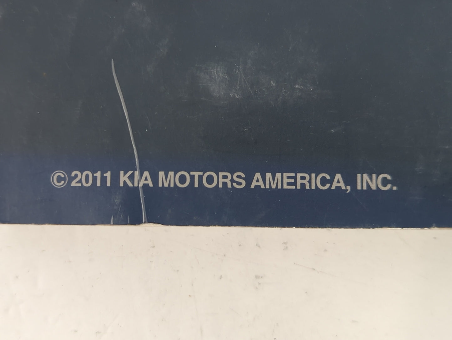 2011 Kia Optima Owners Manual Book Guide P/N:A4U0-EU18G OEM Used Auto Parts - Oemusedautoparts1.com