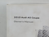 2010 Audi A5 Owners Manual Book Guide P/N:1025618T323 OEM Used Auto Parts - Oemusedautoparts1.com
