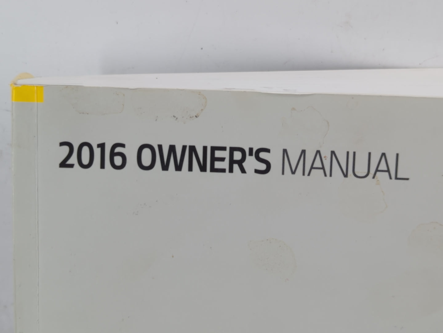 2016 Kia Sedona Owners Manual Book Guide P/N:GA9O-EU59E OEM Used Auto Parts - Oemusedautoparts1.com