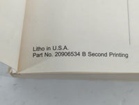 2012 Gmc Acadia Owners Manual Book Guide P/N:20906534 B OEM Used Auto Parts - Oemusedautoparts1.com