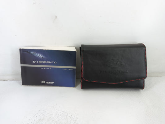 2014 Kia Sorento Owners Manual Book Guide P/N:A2PO-EU32B OEM Used Auto Parts - Oemusedautoparts1.com