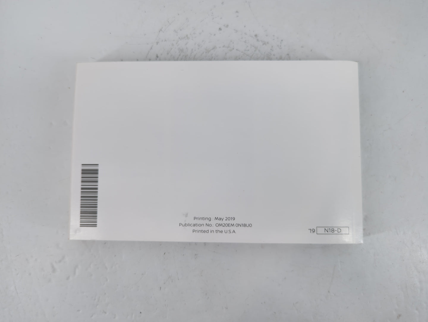 2020 Nissan Versa Owners Manual Book Guide P/N:OM20EM 0N18U0 OEM Used Auto Parts - Oemusedautoparts1.com