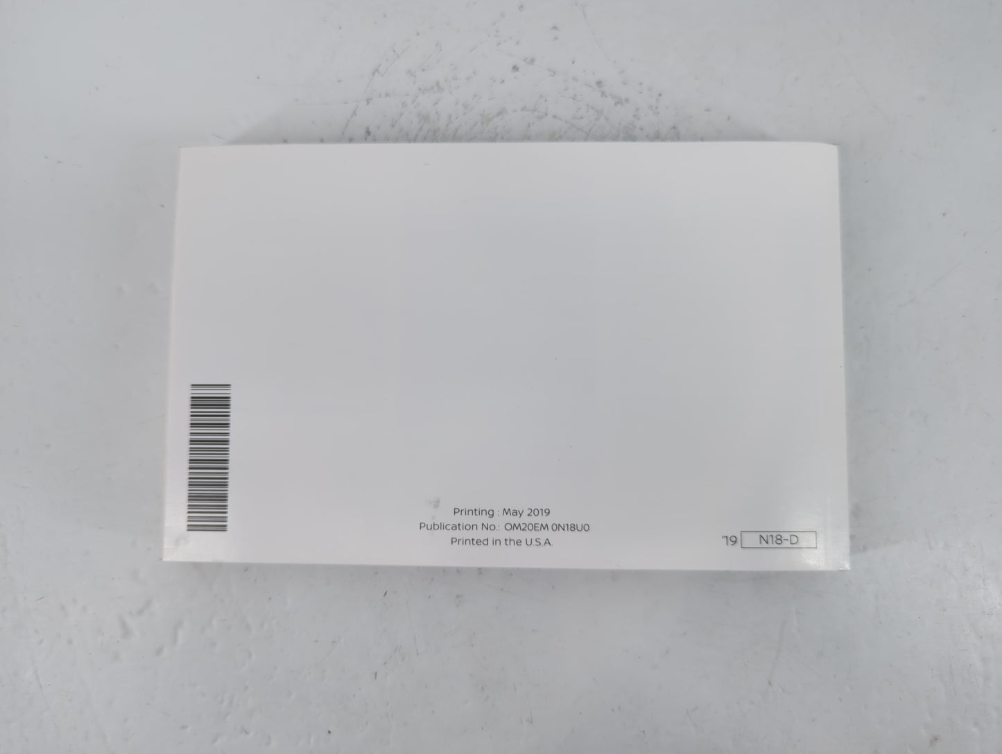 2020 Nissan Versa Owners Manual Book Guide P/N:OM20EM 0N18U0 OEM Used Auto Parts - Oemusedautoparts1.com