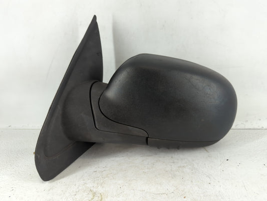 2003-2009 Gmc Envoy Driver Left Side View Manual Door Mirror Black - Oemusedautoparts1.com
