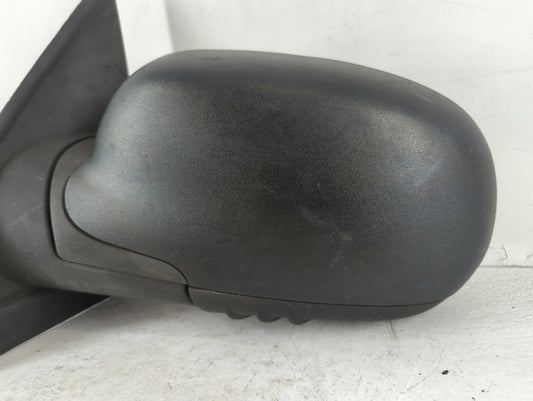 2003-2009 Gmc Envoy Driver Left Side View Manual Door Mirror Black