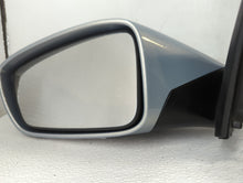 2011-2014 Hyundai Sonata Driver Left Side View Manual Door Mirror Grey