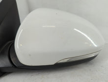 2016-2018 Hyundai Tucson Driver Left Side View Manual Door Mirror White