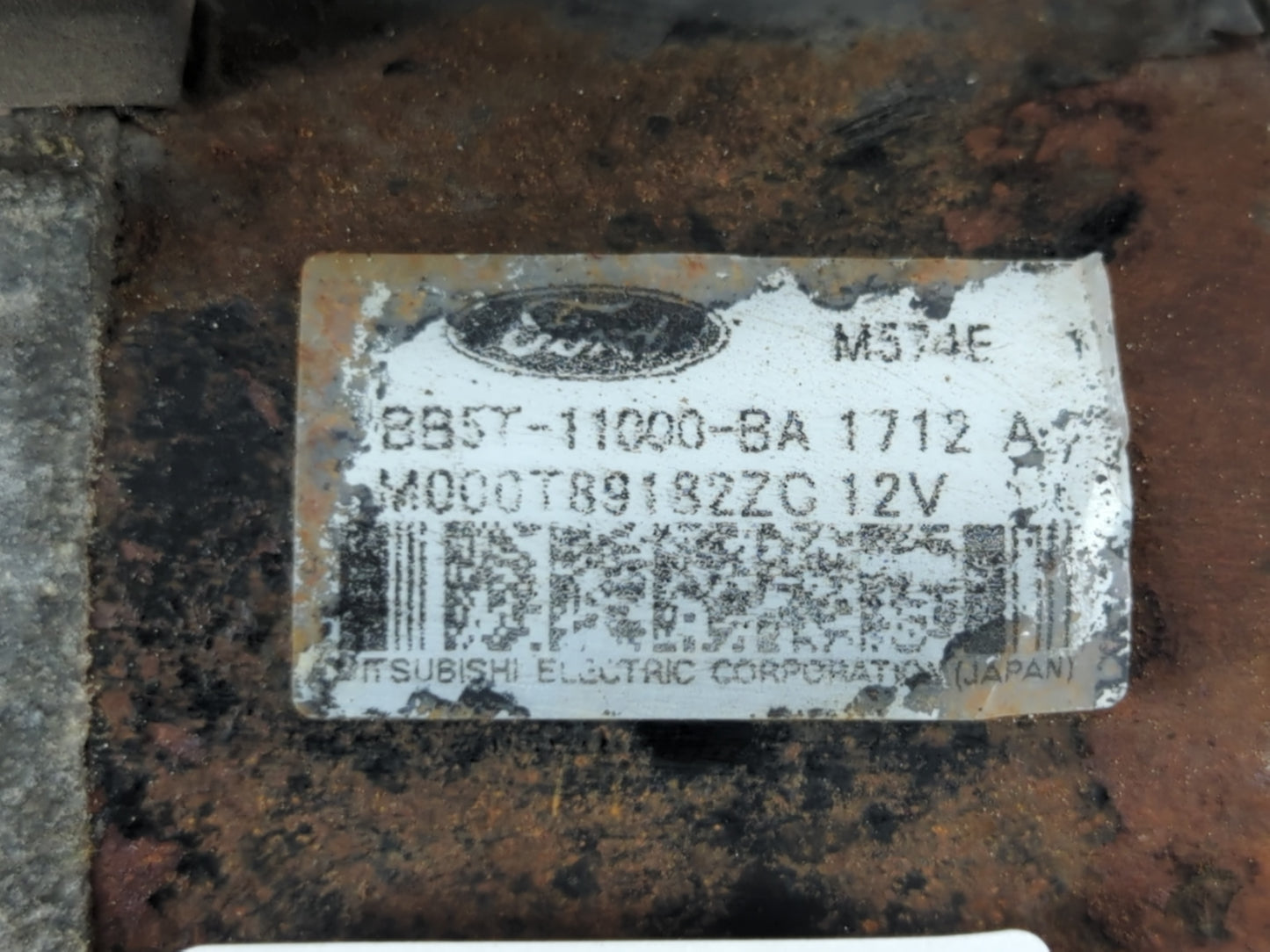 2003-2012 Ford Focus Car Starter Motor Solenoid OEM P/N:BB5T-11000-BA Fits OEM Used Auto Parts - Oemusedautoparts1.com