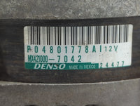 2011-2022 Dodge Charger Alternator Replacement Generator Charging Assembly Engine OEM P/N:MX421000-7042 P04801778AI Fits OEM Used Auto Parts - Oemusedautoparts1.com