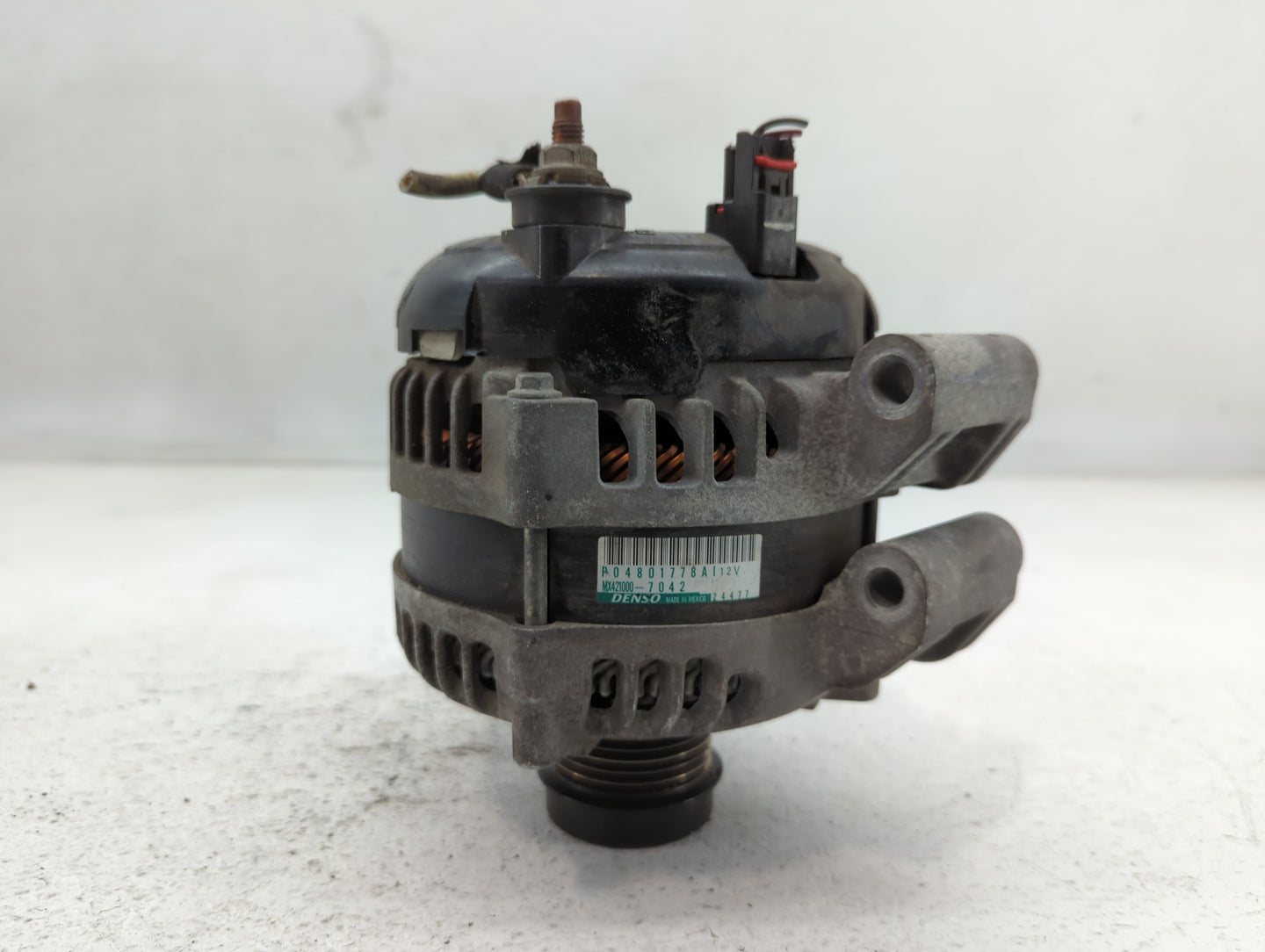 2011-2022 Dodge Charger Alternator Replacement Generator Charging Assembly Engine OEM P/N:MX421000-7042 P04801778AI Fits OEM Used Auto Parts - Oemusedautoparts1.com