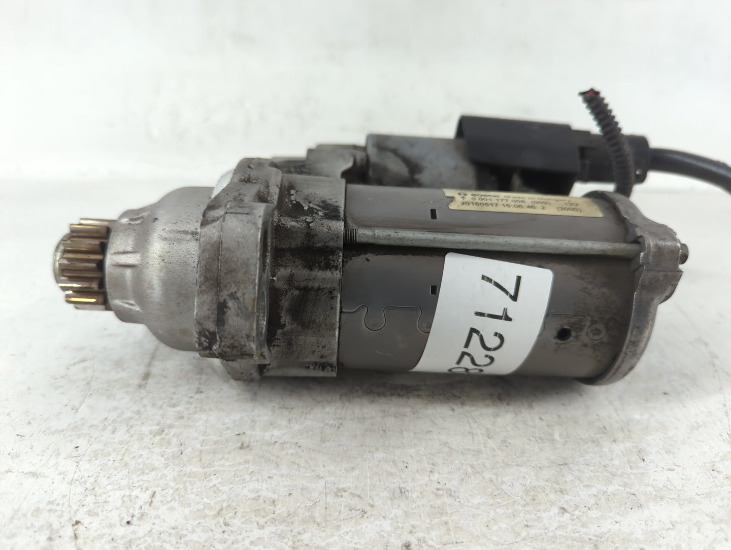 2014-2020 Volkswagen Passat Car Starter Motor Solenoid OEM P/N:02M 911 024 R Fits OEM Used Auto Parts - Oemusedautoparts1.com