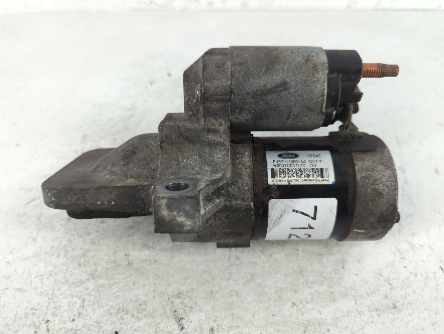 2014-2018 Ford Edge Car Starter Motor Solenoid OEM P/N:M000TC0371ZC FJ5T-11000-AA Fits OEM Used Auto Parts - Oemusedautoparts1.com