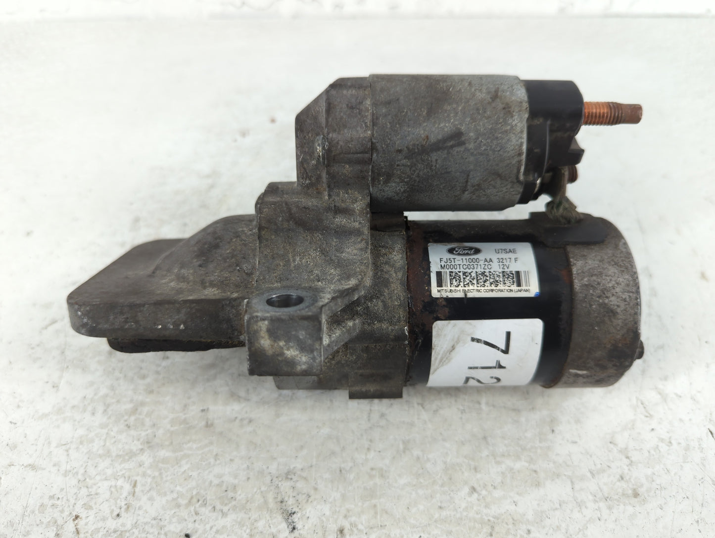 2014-2018 Ford Edge Car Starter Motor Solenoid OEM P/N:M000TC0371ZC FJ5T-11000-AA Fits OEM Used Auto Parts - Oemusedautoparts1.com