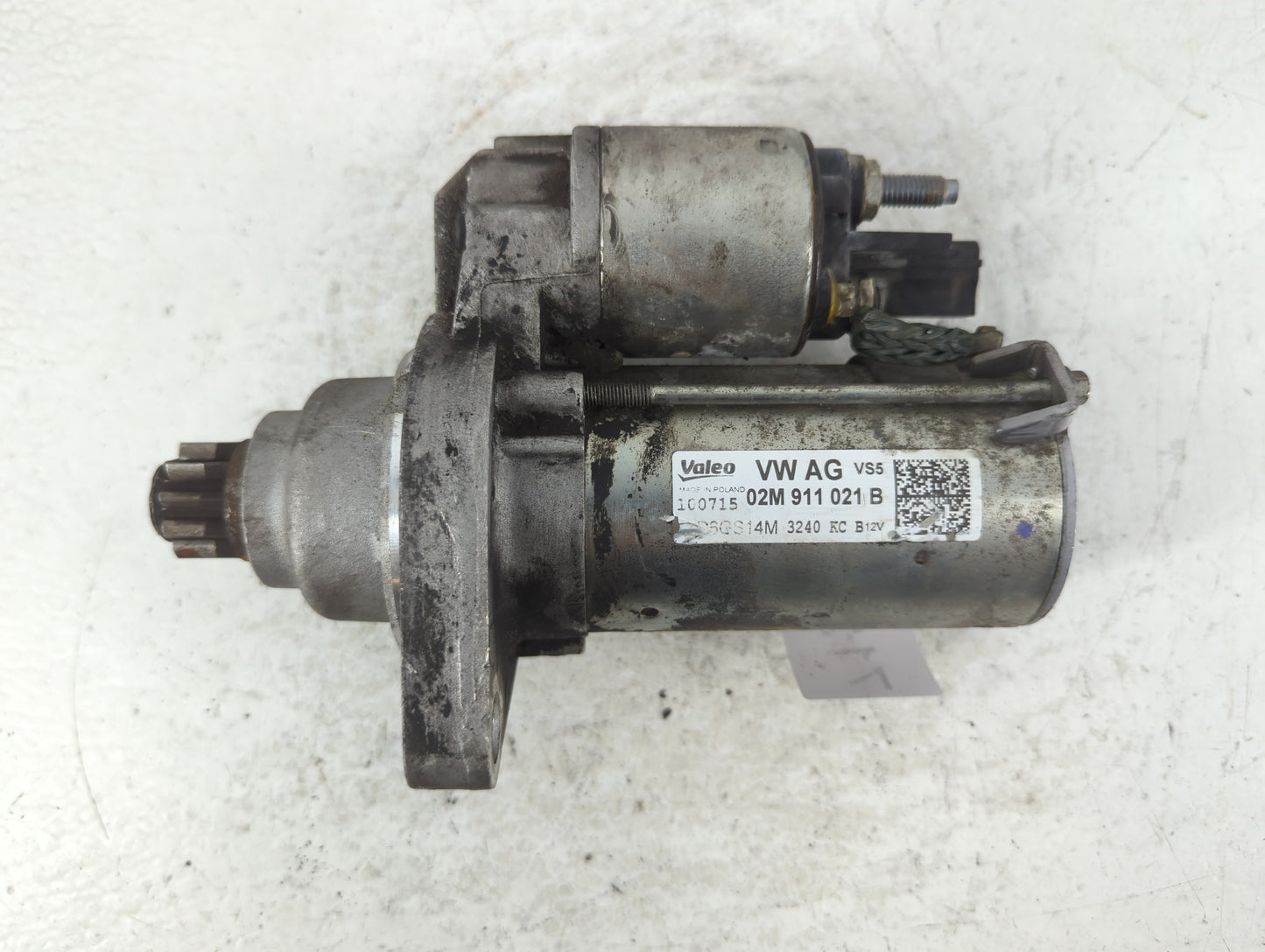 2009-2017 Volkswagen Tiguan Car Starter Motor Solenoid OEM P/N:02M 911 021 B Fits OEM Used Auto Parts - Oemusedautoparts1.com