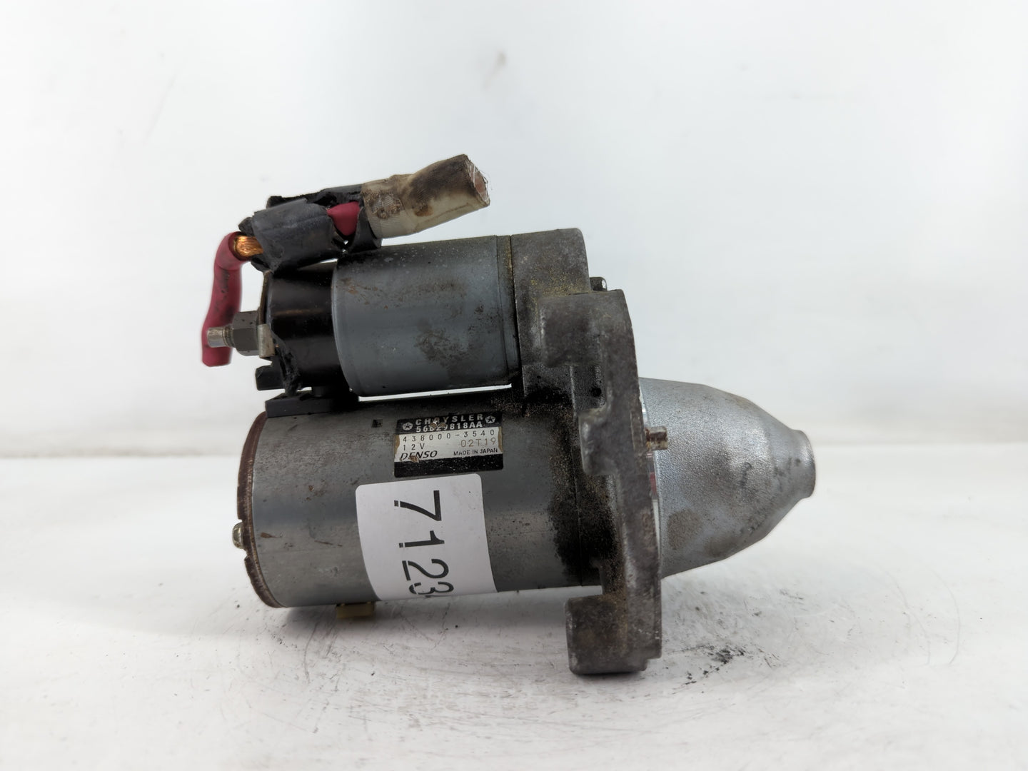 2017-2022 Chrysler Pacifica Car Starter Motor Solenoid OEM P/N:438000-3540 56029818AA Fits Fits 2017 2018 2019 2020 2021 2022 OEM Used Auto Parts - Oemusedautoparts1.com