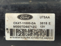 2015-2020 Ford Transit-350 Car Starter Motor Solenoid OEM P/N:CK4T-11000-DA M000TD5571ZC Fits Fits 2015 2016 2017 2018 2019 2020 OEM Used Auto Parts - Oemusedautoparts1.com