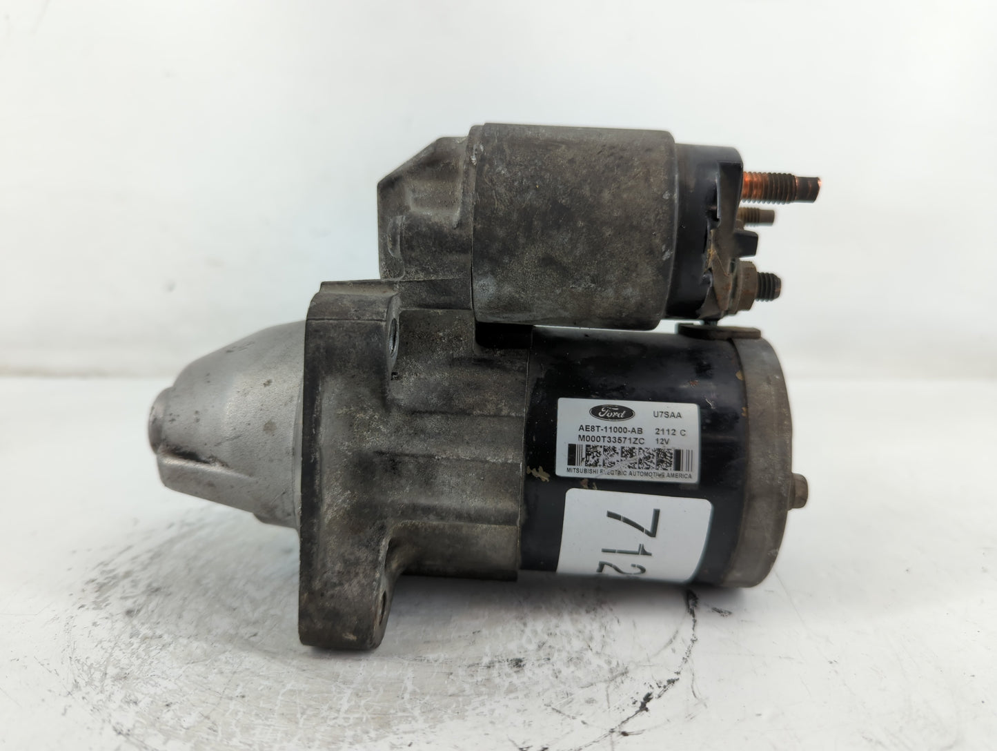2011-2019 Ford Fiesta Car Starter Motor Solenoid OEM P/N:M000T33571ZC AE8T-11000-AB Fits OEM Used Auto Parts - Oemusedautoparts1.com