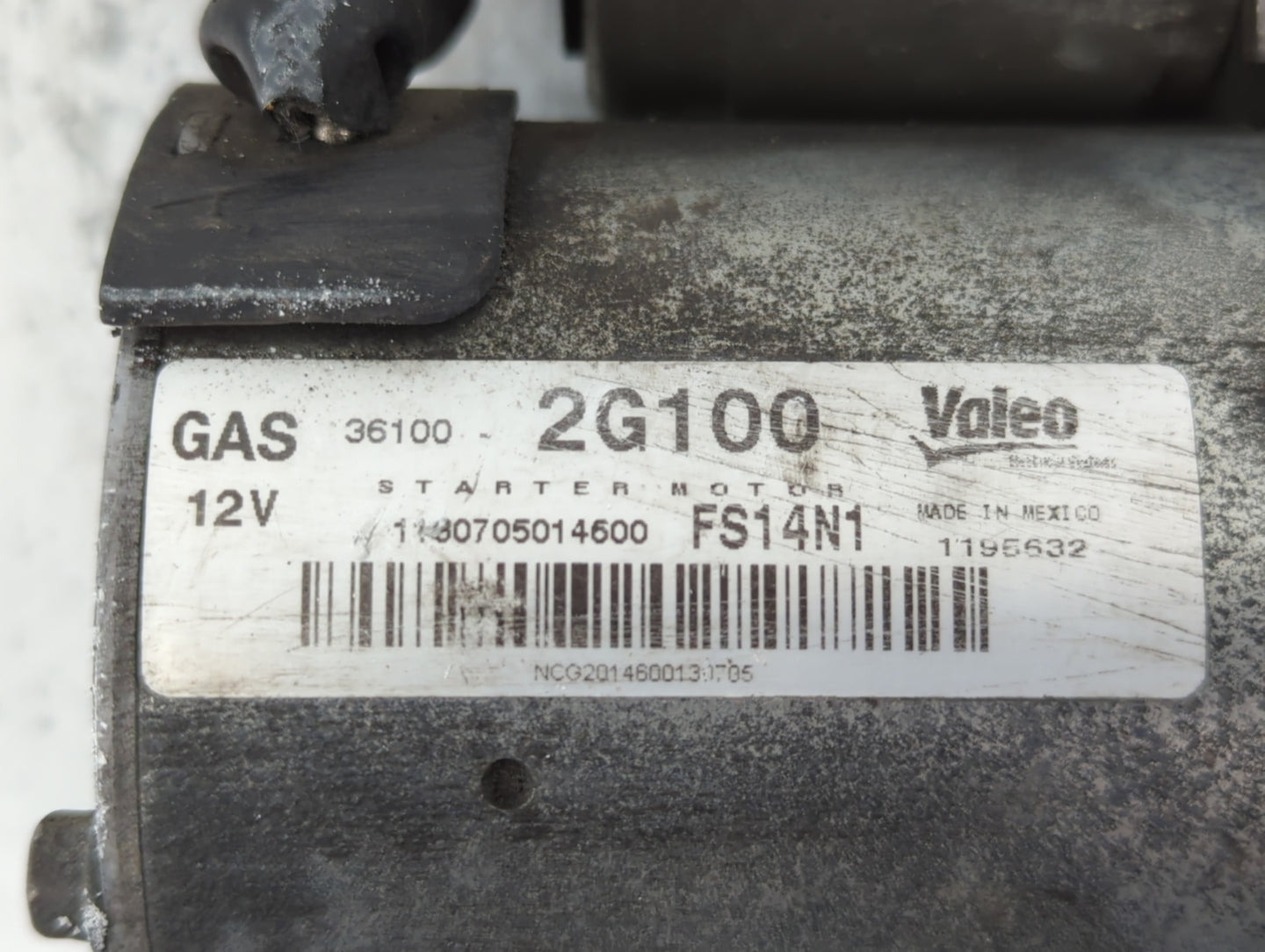 2008-2014 Hyundai Sonata Car Starter Motor Solenoid OEM P/N:36100-2G100 Fits Fits 2008 2009 2010 2011 2012 2013 2014 OEM Used Auto Parts - Oemusedautoparts1.com