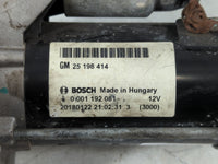 2014-2021 Buick Encore Car Starter Motor Solenoid OEM P/N:0 001 192 081 25 198 414 Fits OEM Used Auto Parts - Oemusedautoparts1.com