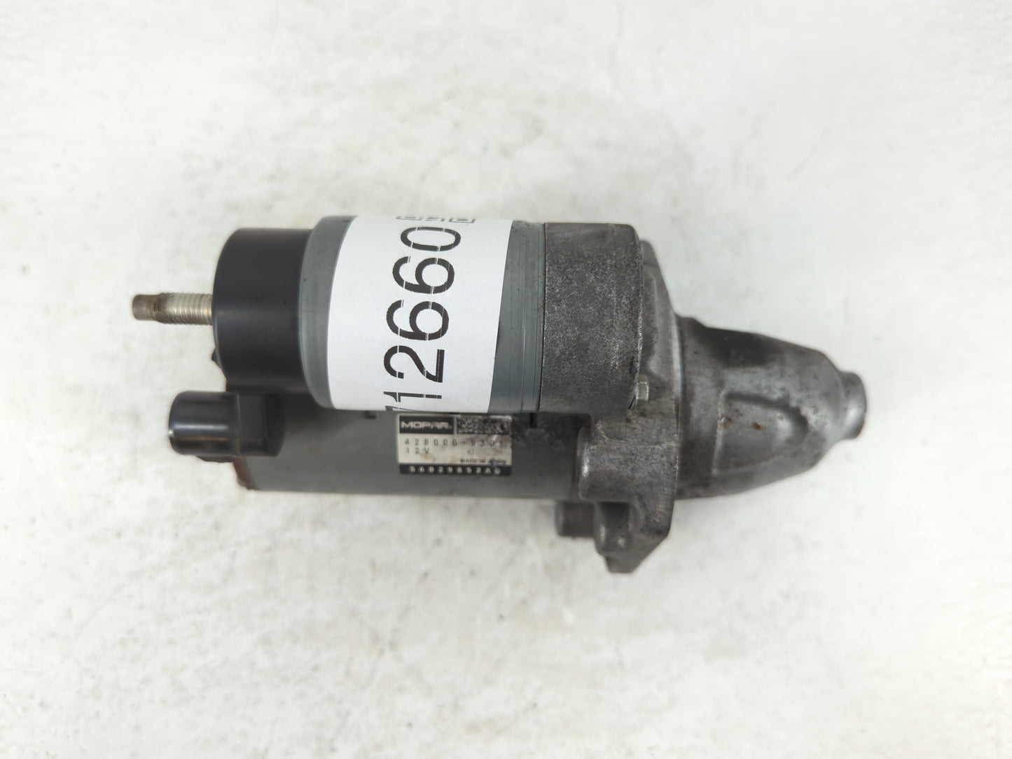 2017-2022 Dodge Challenger Car Starter Motor Solenoid OEM P/N:56029852AB 428000-9301 Fits OEM Used Auto Parts - Oemusedautoparts1.com