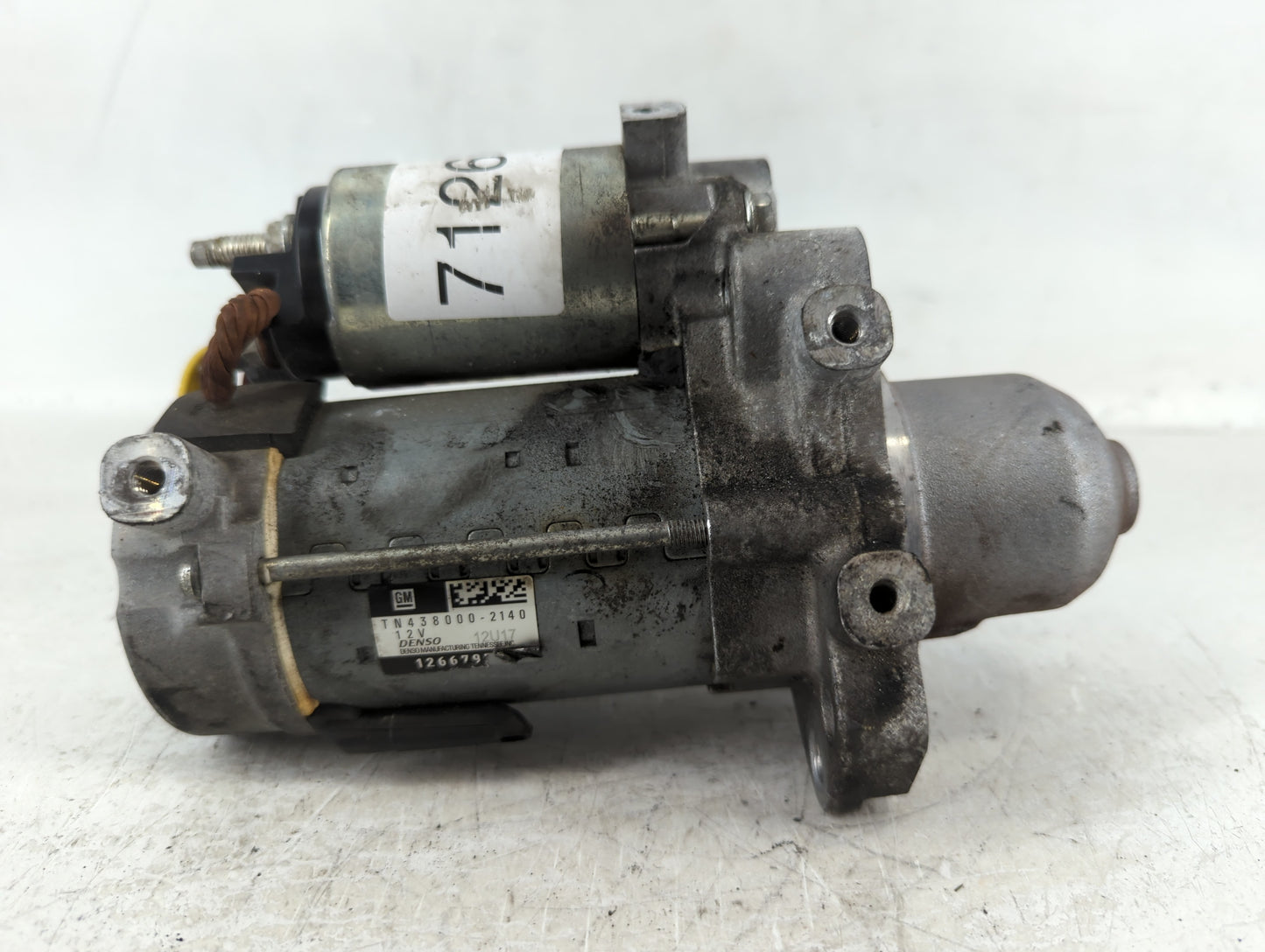 2018-2020 Buick Enclave Car Starter Motor Solenoid OEM P/N:TN438000-2140 Fits Fits 2016 2017 2018 2019 2020 2021 2022 OEM Used Auto Parts - Oemusedautoparts1.com