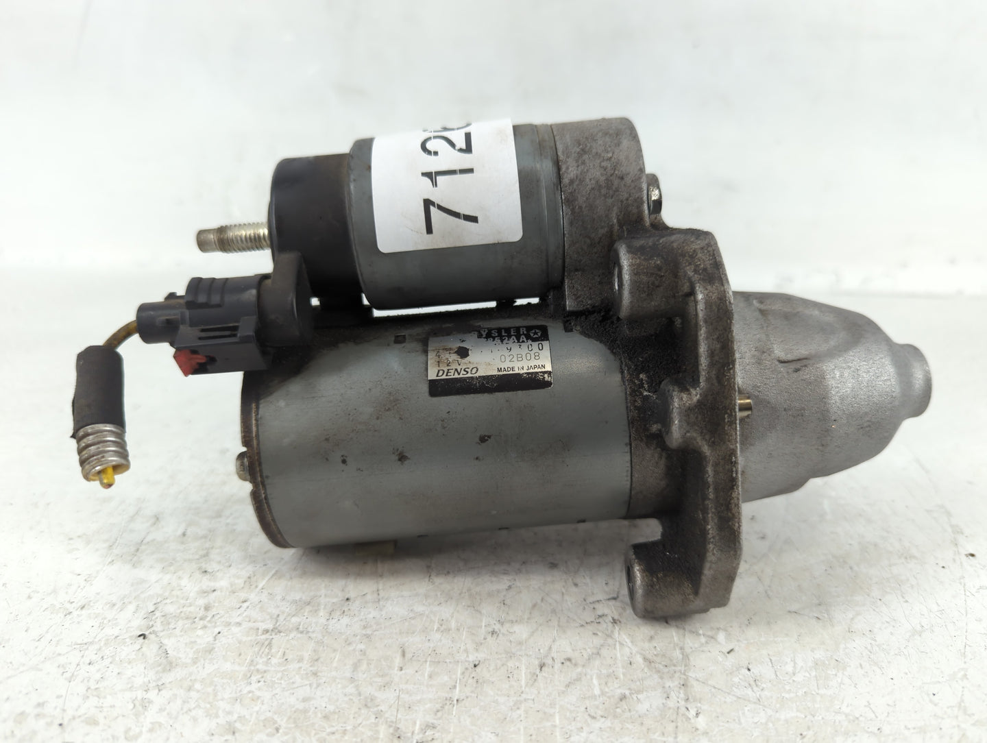 2018 Dodge Ram 1500 Car Starter Motor Solenoid OEM P/N:02B08 Fits Fits 2012 2013 2014 2015 2016 2017 2019 2020 2021 2022 OEM Used Auto Parts - Oemusedautoparts1.com