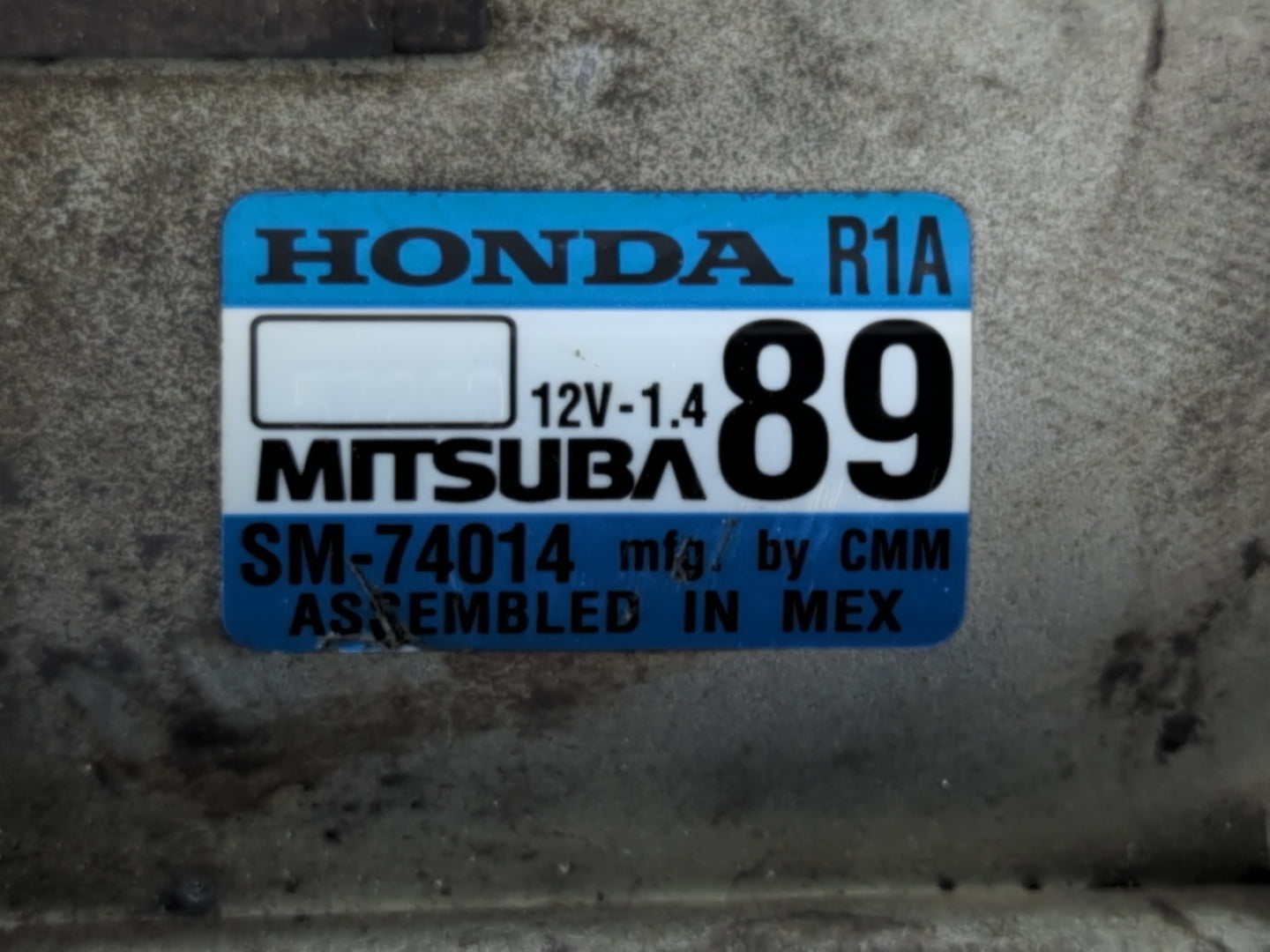 2016-2022 Honda Hr-V Car Starter Motor Solenoid OEM P/N:SM-74014 Fits Fits 2013 2014 2015 2016 2017 2018 2019 2020 2021 2022 OEM Used Auto Parts - Oemusedautoparts1.com