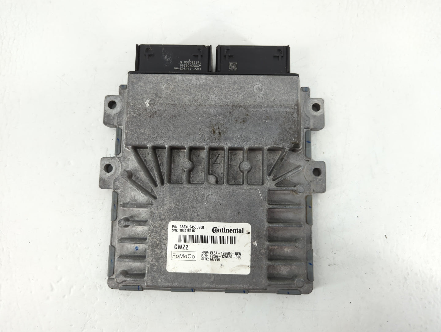 2015-2018 Ford Edge PCM Engine Control Computer ECU ECM PCU OEM P/N:FL3A-12B684-BEB F2GA-12A650-BJC Fits OEM Used Auto Parts - Oemusedautoparts1.com