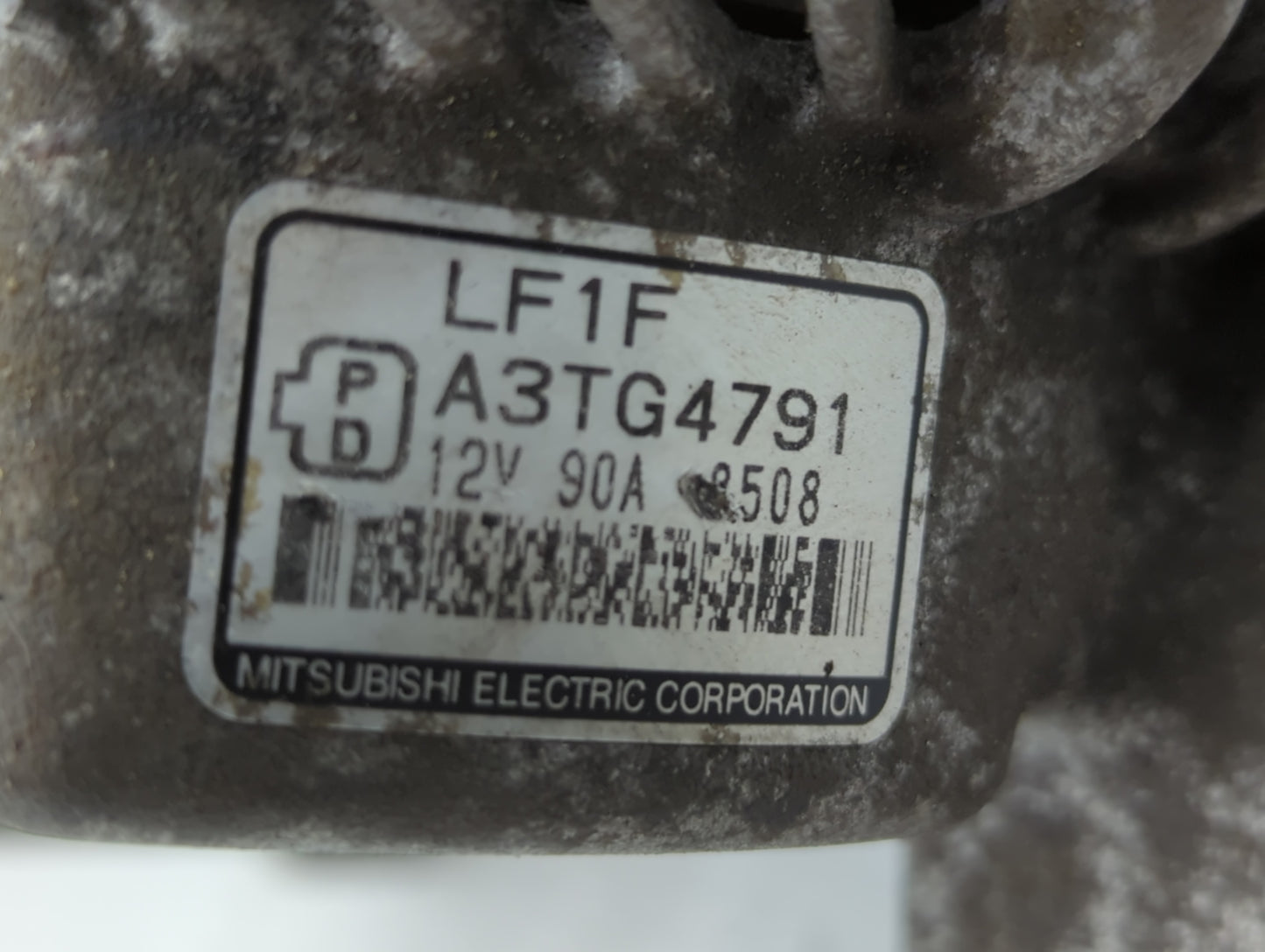 2007-2009 Mazda 3 Alternator Replacement Generator Charging Assembly Engine OEM P/N:A3TG4791 Fits Fits 2007 2008 2009 OEM Used Auto Parts - Oemusedautoparts1.com