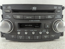 2004-2006 Acura Tl Radio AM FM Cd Player Receiver Replacement P/N:11122259 100-SEP-A011 Fits Fits 2004 2005 2006 OEM Used Auto Parts