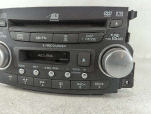 2004-2006 Acura Tl Radio AM FM Cd Player Receiver Replacement P/N:11122259 100-SEP-A011 Fits Fits 2004 2005 2006 OEM Used Auto Parts