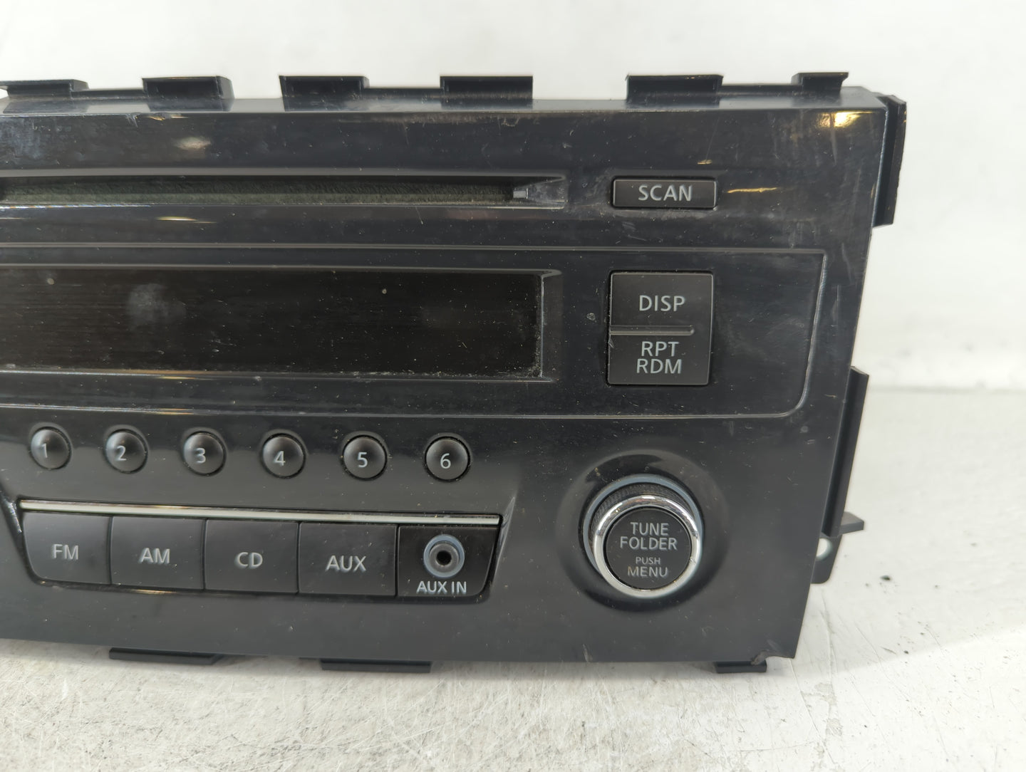2013-2015 Nissan Altima Radio AM FM Cd Player Receiver Replacement P/N:28185 3TB0G Fits Fits 2013 2014 2015 OEM Used Auto Parts - Oemusedautoparts1.com