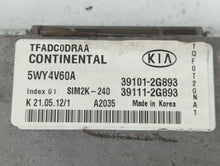 2011-2013 Kia Optima PCM Engine Control Computer ECU ECM PCU OEM P/N:39101-2G893 39111-2G893 Fits Fits 2011 2012 2013 OEM Used Auto Parts