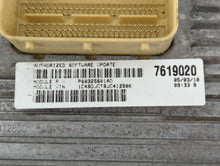 2018-2019 Dodge Durango PCM Engine Control Computer ECU ECM PCU OEM P/N:P68325601AD Fits Fits 2018 2019 OEM Used Auto Parts