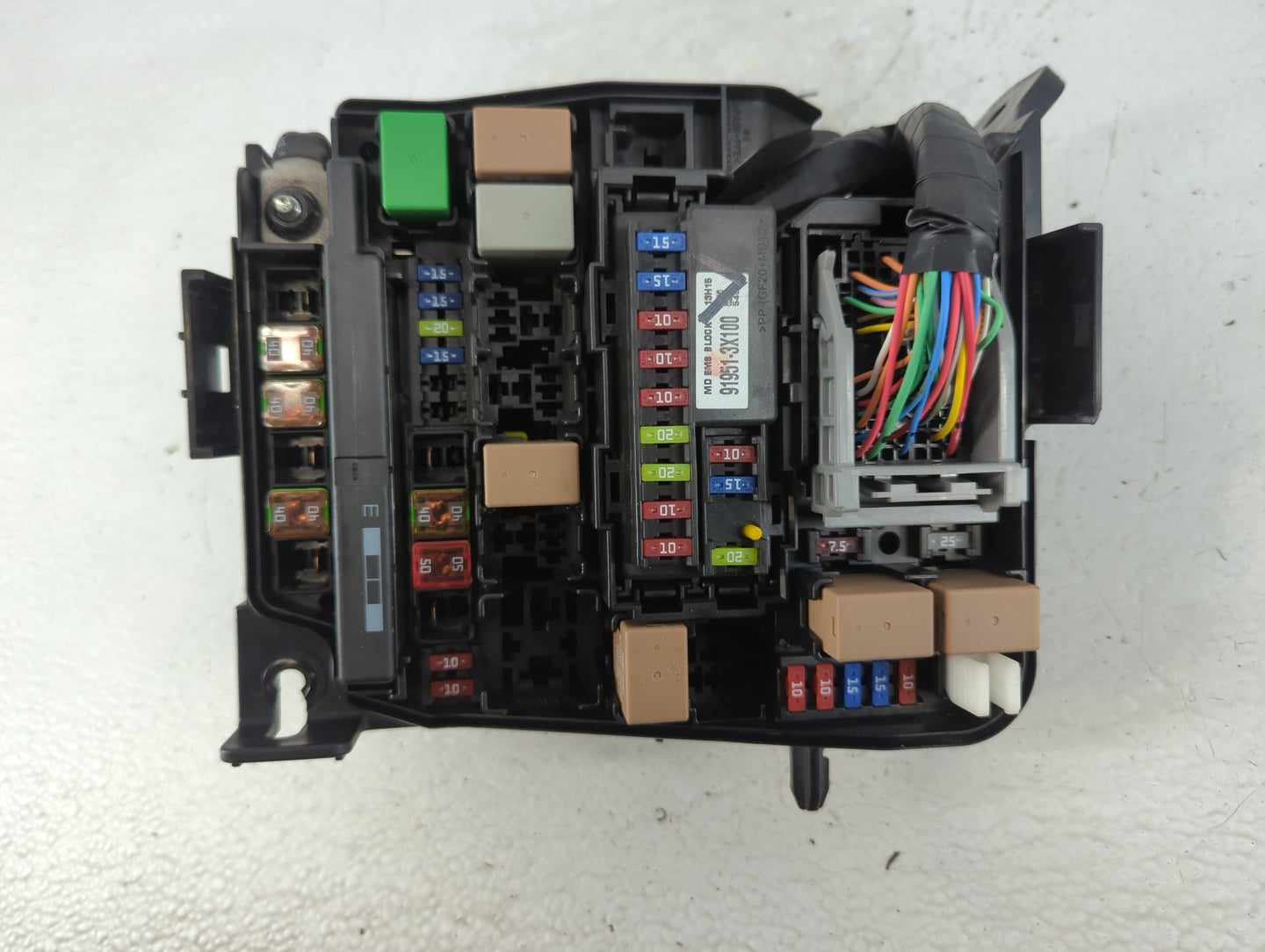 2014-2016 Kia Forte Fusebox Fuse Box Panel Relay Module P/N:91204 A7991 Fits Fits 2014 2015 2016 OEM Used Auto Parts - Oemusedautoparts1.com